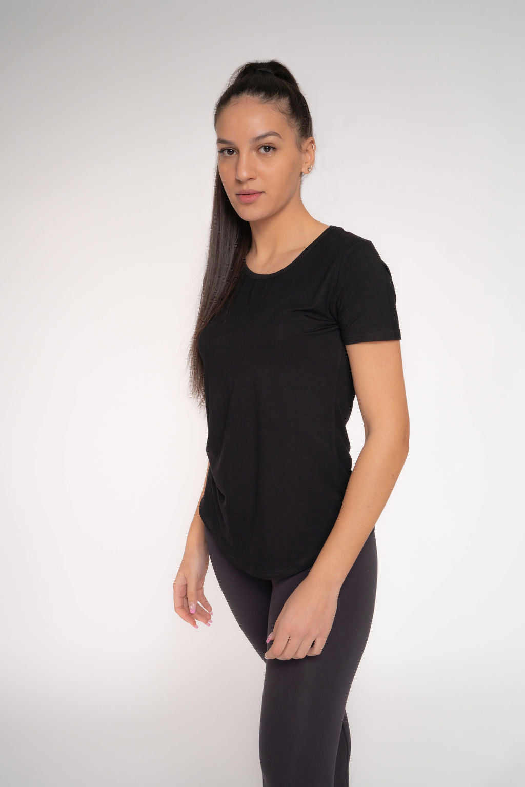 Satin Seam T-Shirt